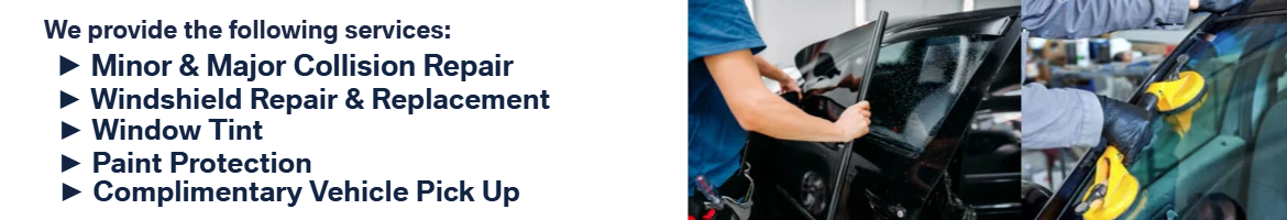 Windshield Repair Banner